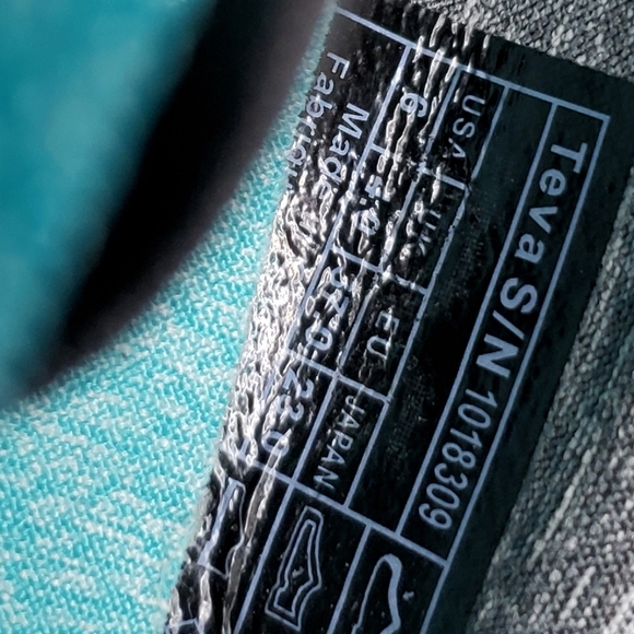 Teva Hydro Life Slip-on Water Swim Hike Outdoor Shoe Grey Blue Sz 6 - Picture 8 of 8